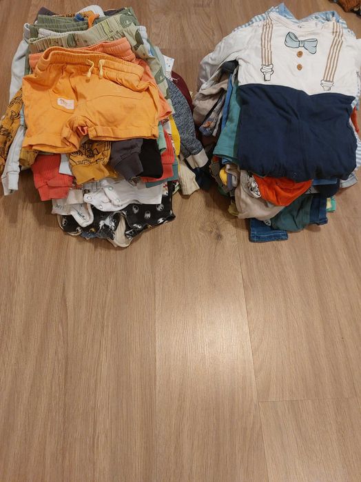 UBRANKA Ubrania Chłopięce 74-80 Dla Chłopca 74 80 PAKA CIUCHÓW