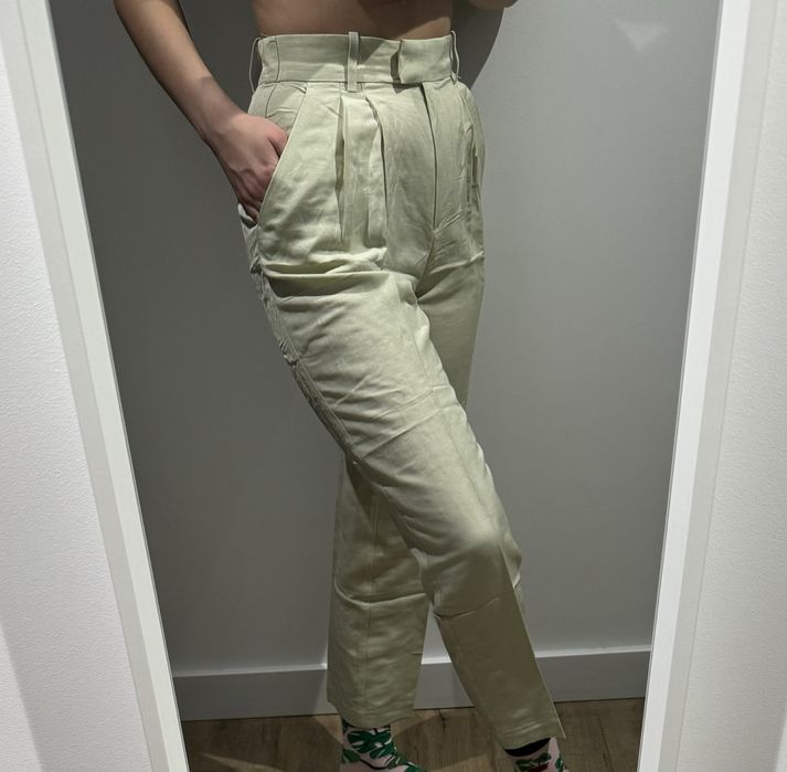 Spodnie lniane na lato