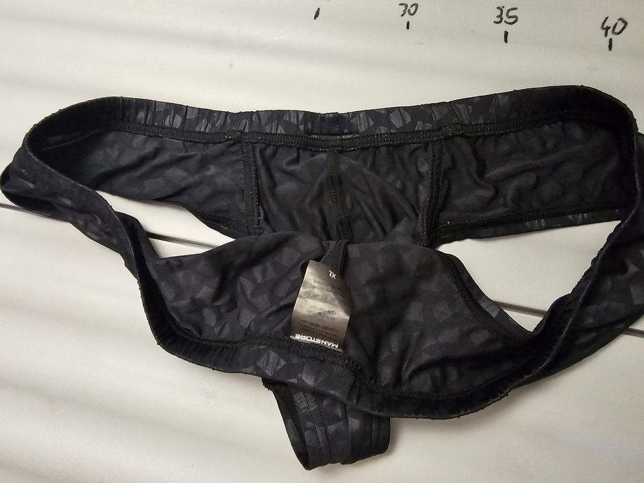 Manstore męskie szorty cheeky XL stringi