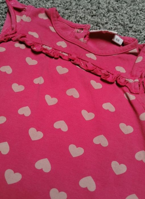 Rampers i Sukienko-body r. 68