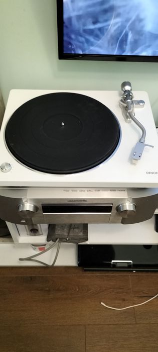 Maranz RS-6004, вертушка Denon P-400
