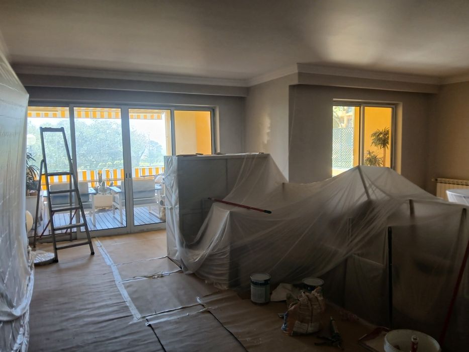 Pinturas e reparações