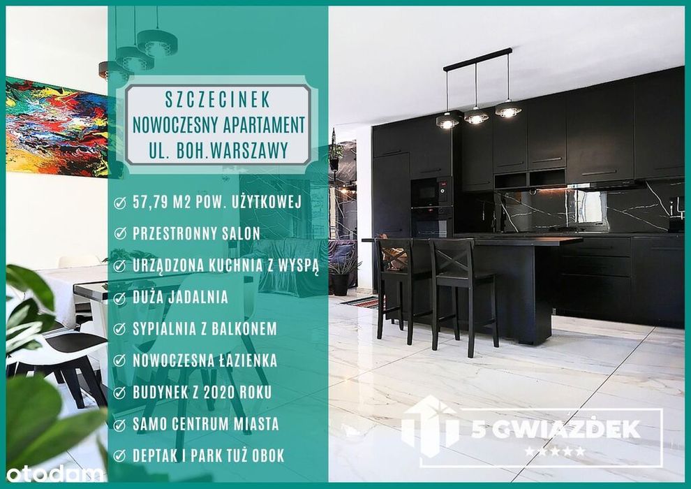 Nowe budownictwo w centrum • balkon • II piętro • winda