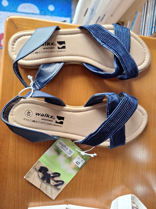 Sandálias Rasas T: 40  WALKX