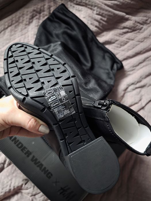Botki czarne Alexander Wang x H&M 38