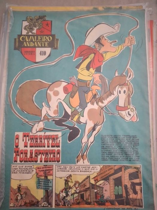 Cavaleiro andante - semanário juvenil anos 50 do século passado