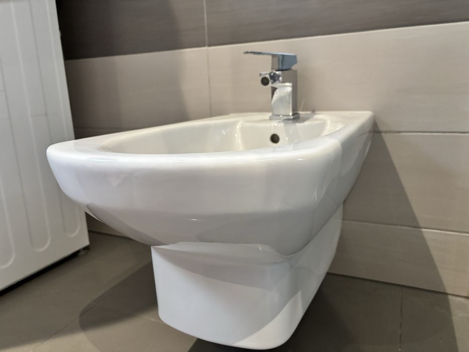 Bidet Roca Dama Senso Bateria Grohe