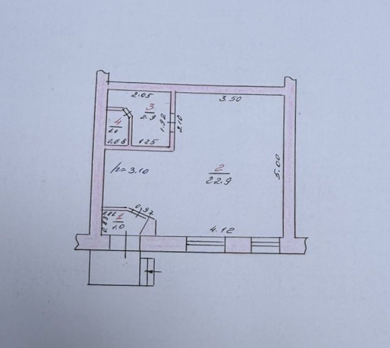 Продам готове приміщення 27.8м²