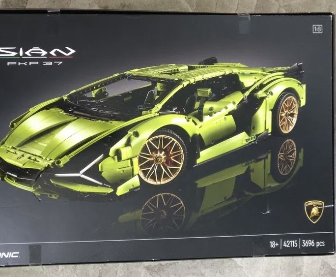 Klocki Lamborghini 3696 elementów | Super prezent | Nowe