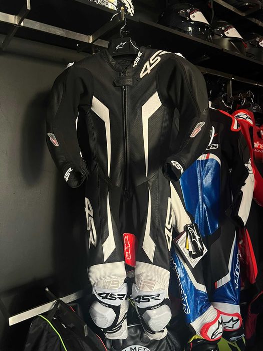 Kombinezon motocyklowy dziecięcy 4SR RACING JUNIOR AR WHITE '40 '44