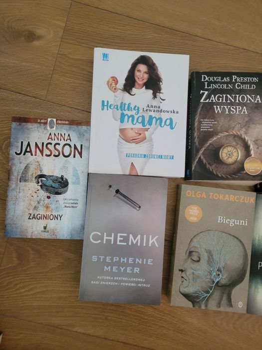 Zestaw książek 9szt kryminał