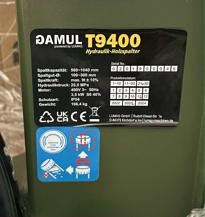Łuparka Gamul T9-400