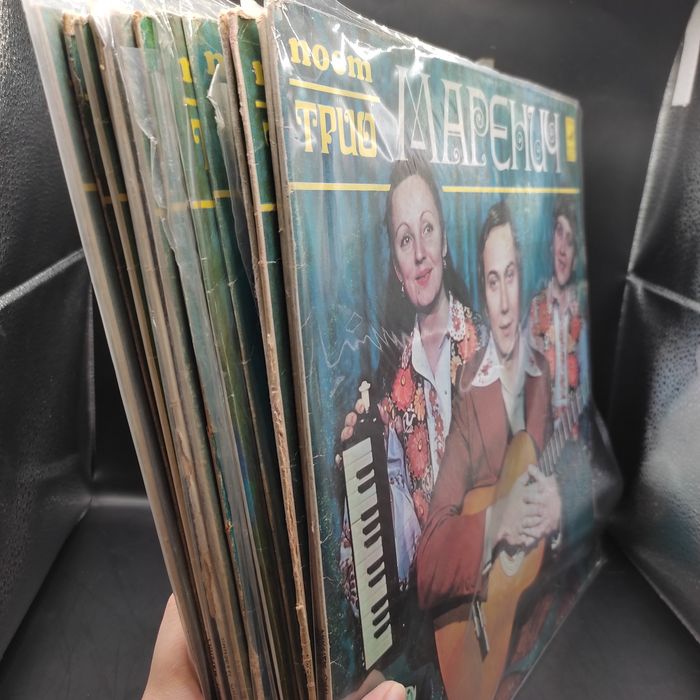 Платівки Тріо Маренич 17 шт