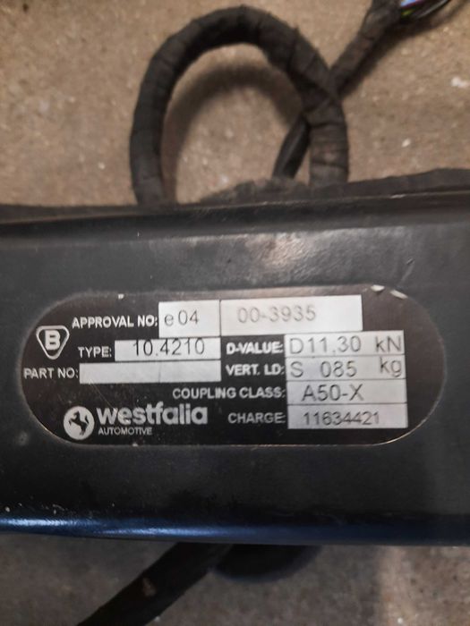 Hak holowniczy Opel insignia A kombi Westfalia wypinany