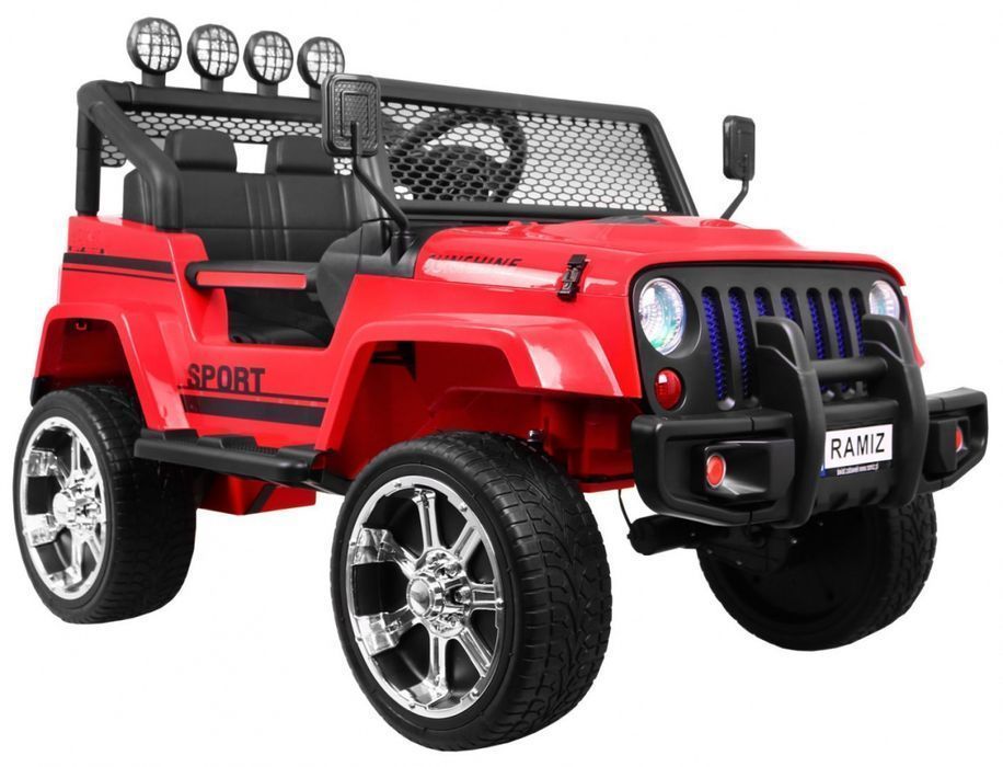 Raptor Drifter Czerwony autko 4x4 MP3 LED - EkstraZabawki.pl