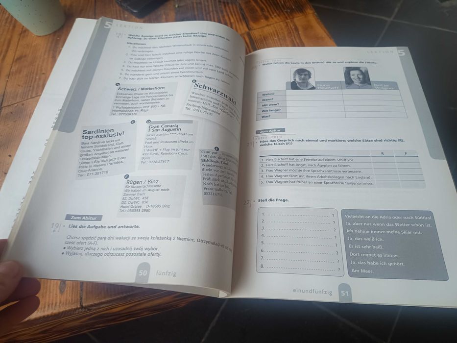 "Direkt 1" j.niemiecki, ćwiczenia