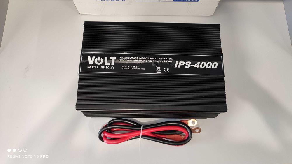 Przetwornica 24>230V VOLT IPS-4000/24 4000/2000W EM-AUDIO WYPRZEDAŻ