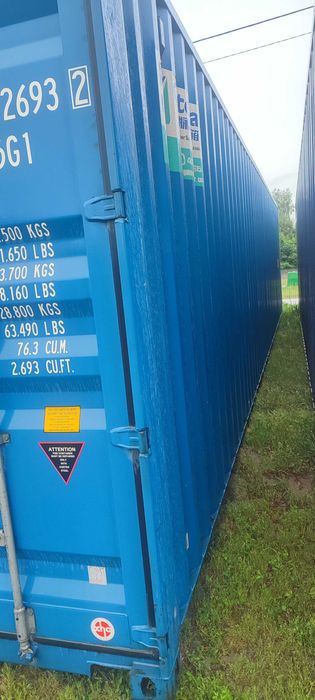 Kontener 40 stopowy - Możliwy transport- Po kilku podróżach