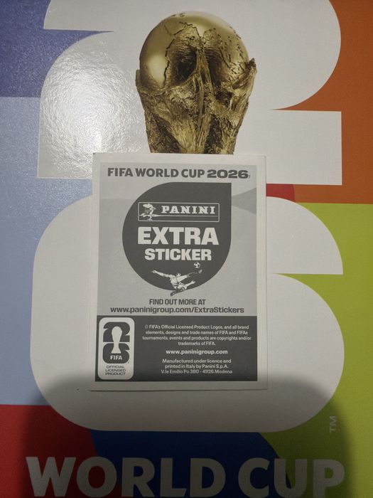 CROMO LIONEL MESSI - EXTRA STICKER (Special) | Caderneta Panini