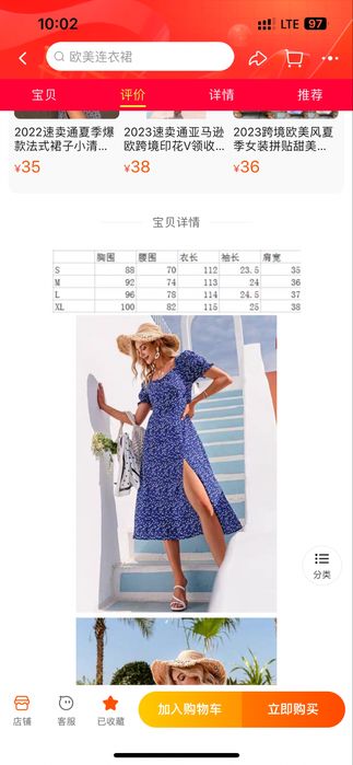 Сукня літня, розмір S