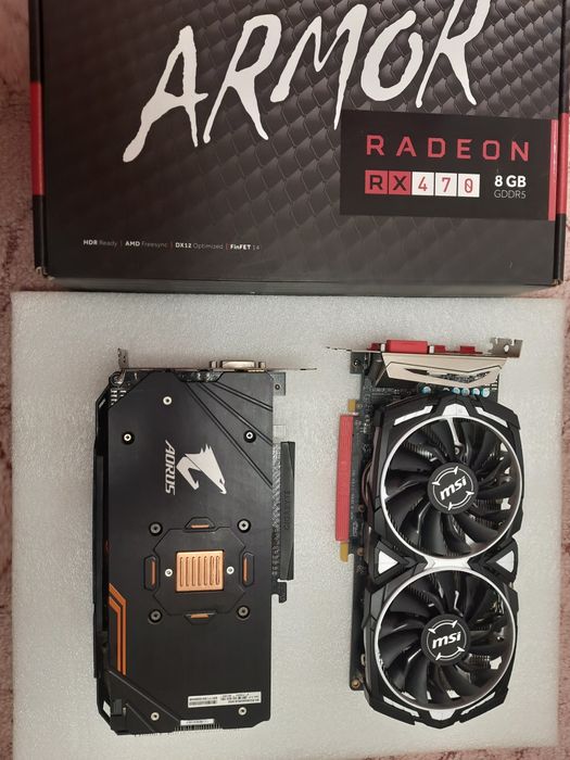 Видеокарта б\у как новая Gigabyte 570 8GB AMD и другие карты