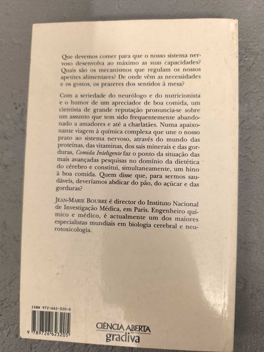 Jean‑Marie Bourre – Comida Inteligente: A Dietética do Cérebro