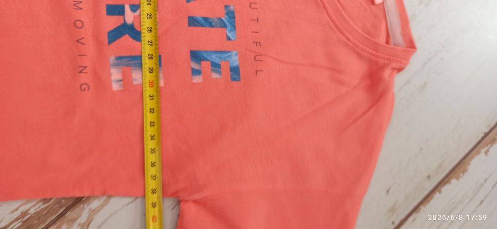 T-shirt dla dziewczynki z 5 10 15 bdb 140