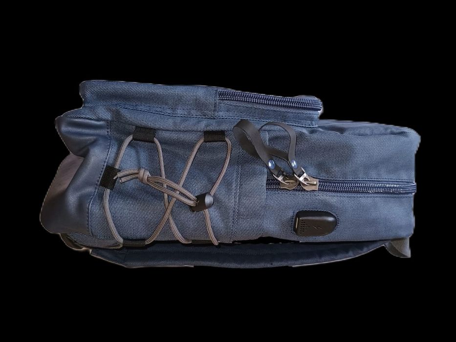 Mochila escolar azul Pepe Jeans