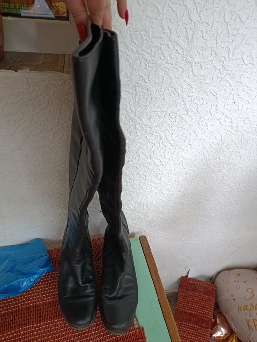 Натуральні кожані ботфрди