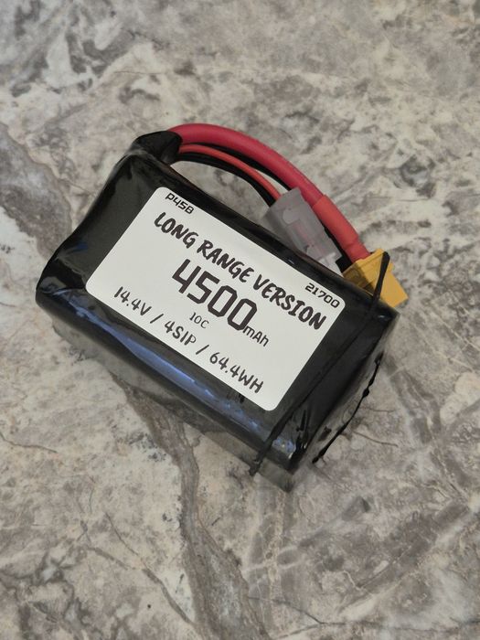 Bateria Pakiet Liion 4500mah / 45A / 4S1P / P45B / FPV / LONG RANGE ...