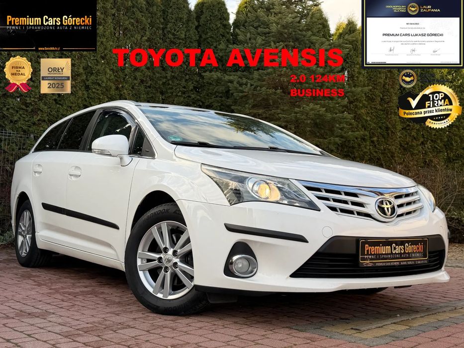Toyota Avensis FV23*2.0D4D*143KM*Navi*Kamera*Tempomat*podgrzFotele*2kplALU*1wł*ASO*