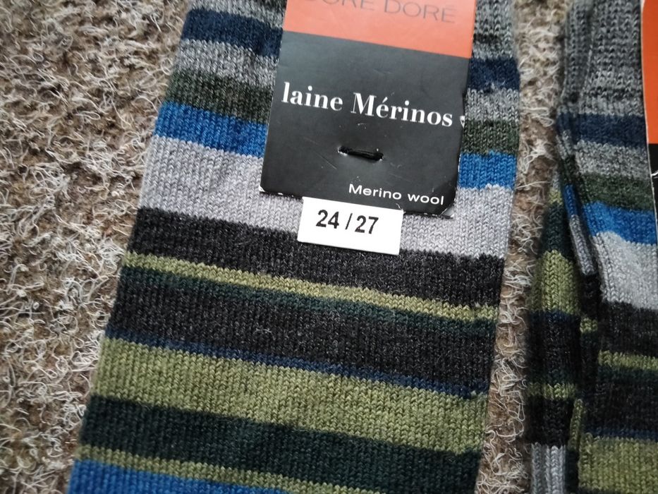 Мериносная шерсть зимние носки на мальчика р.24-27 детские носки