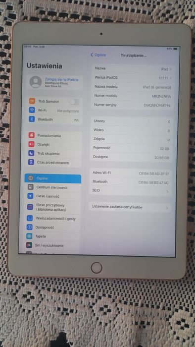 Ipad 6 rezerwacja