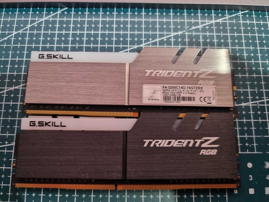 Pamięć G.Skill Trident Z RGB, DDR4, 16 GB, 3200MHz, CL14