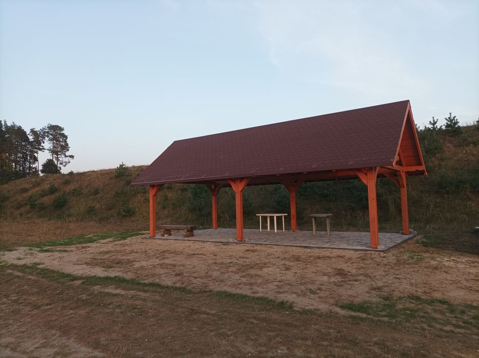 Wiata drewniana, altana ogrodowa