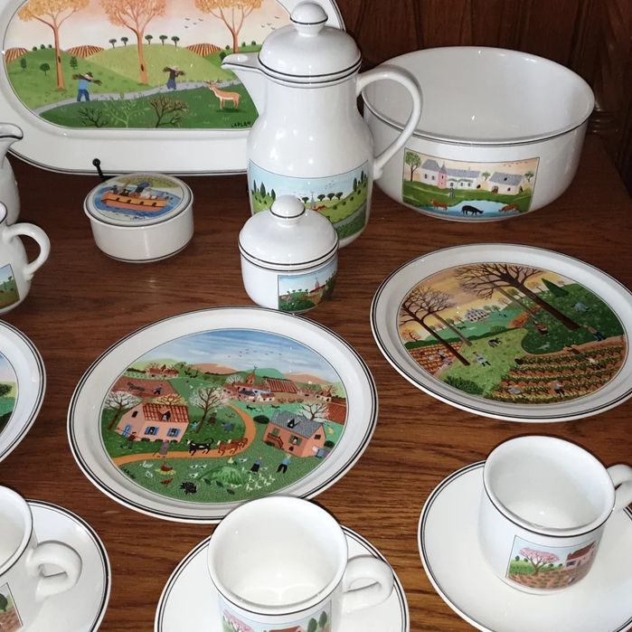 Гарний сервіз Villeroy&Boch Naif. Поштучно та сервізом.