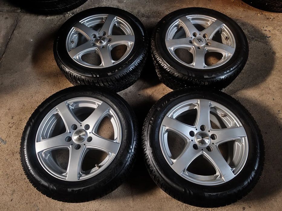 5x114,3 Felgi Aluminiowe Alufelgi 5x114 Koła Zimowe Zima 16 RENAULT NISSAN MITSUBISHI SUZUKI TOYOTA LEXUS KIA HYUNDAI MAZDA HONDA DACIA Legnica ALU-RAD 205/55 7mm