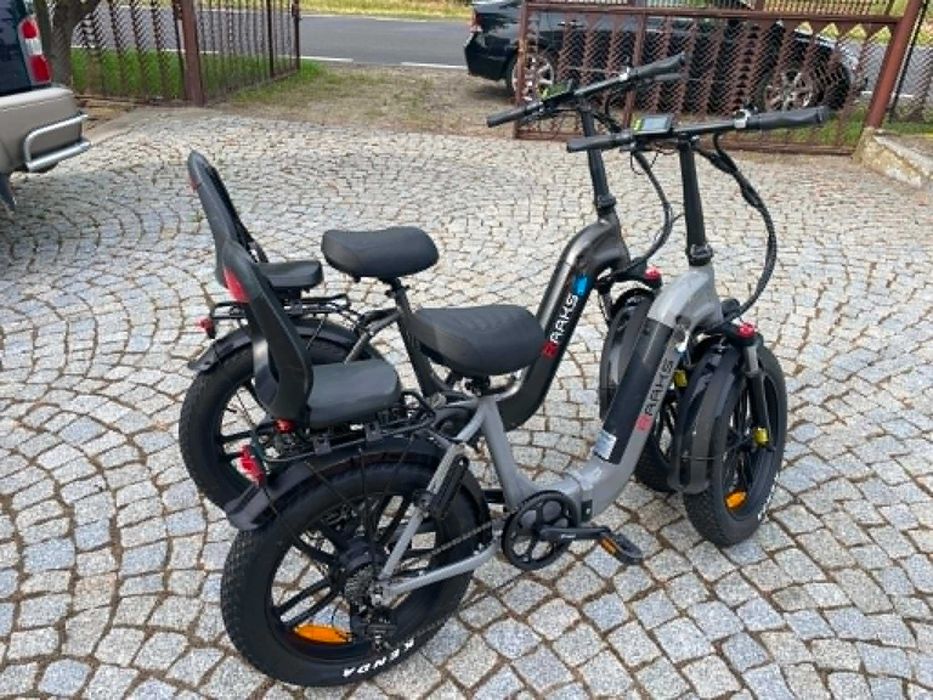 Rower Elektryczny Fat bike  Raaks