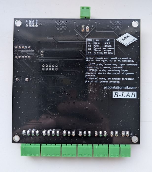 Модуль вирівнювання порталу ЧПУ, 3D принтера (CNC board, 3D printer)