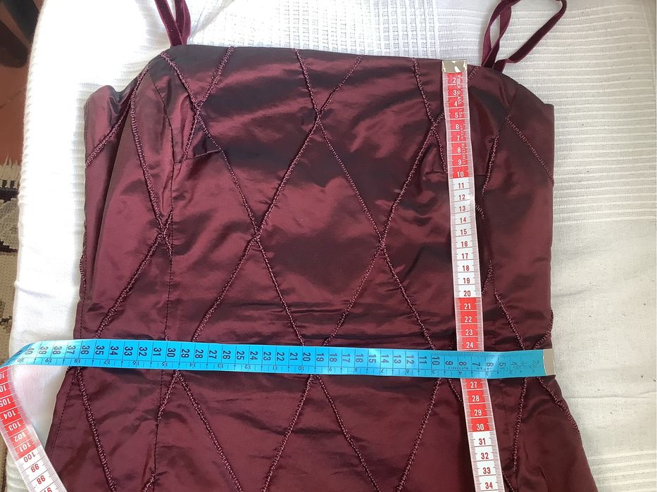 Vestido de cerimonia de duas peças