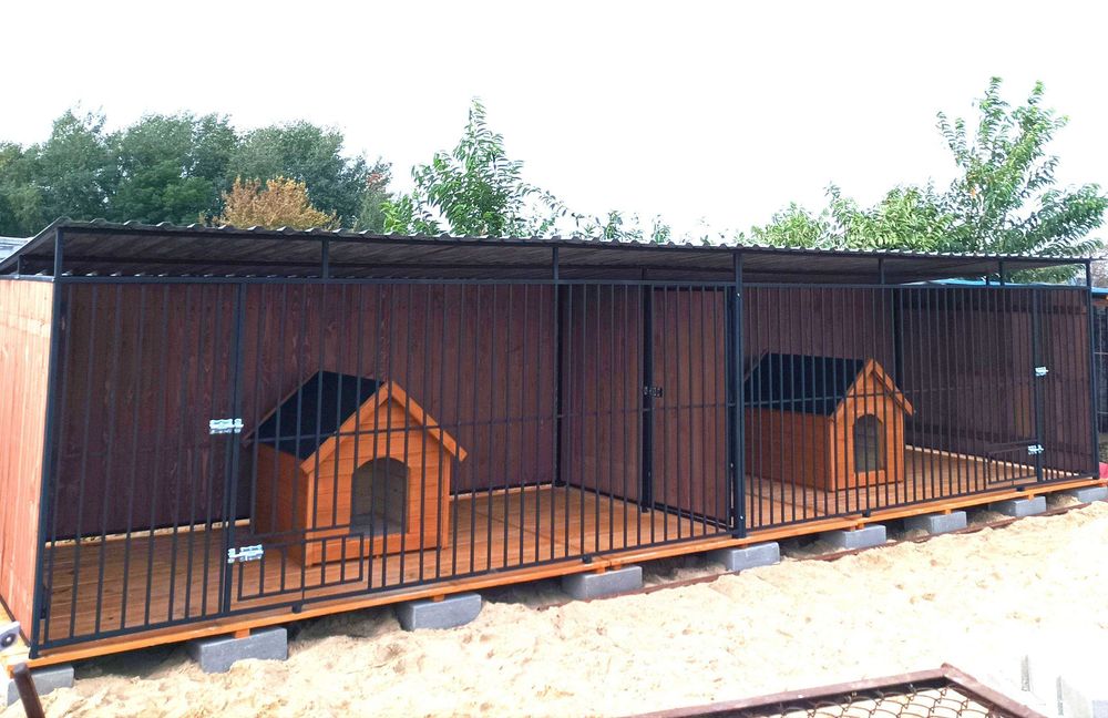 kojec dla psa , transport, montaż , budy, schowki drewniane