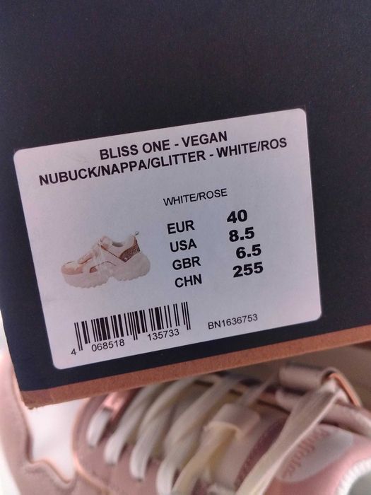 Buffalo Sneakersy niskie 'Bliss One' w kolorze pudrowy róż