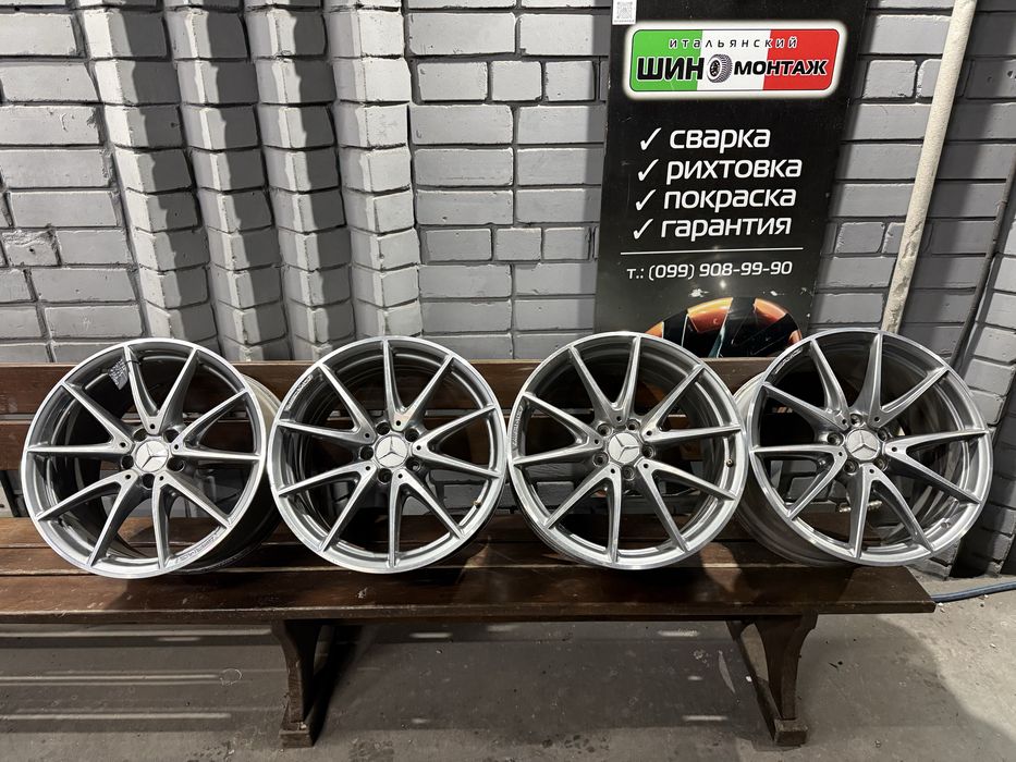99 Оригинальные  диски BBS Mercedes E63S AMG 5/112 R19 A2134012600