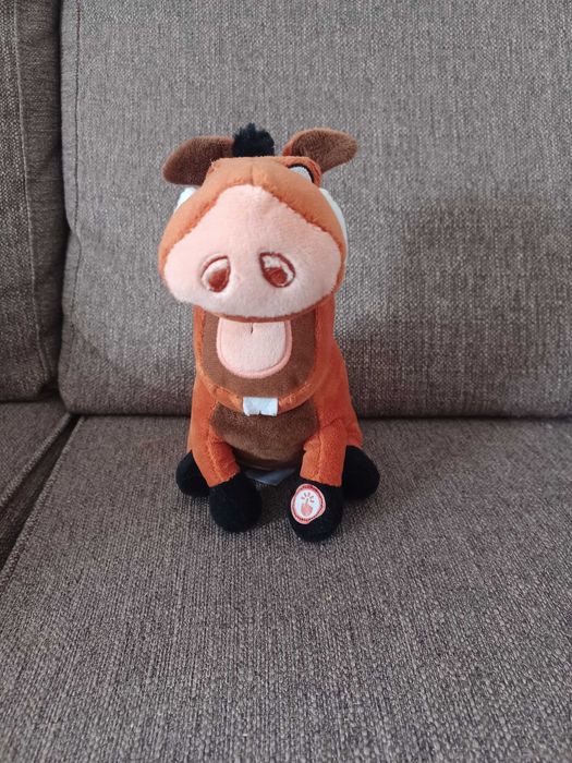 Peluche pequeno castanho