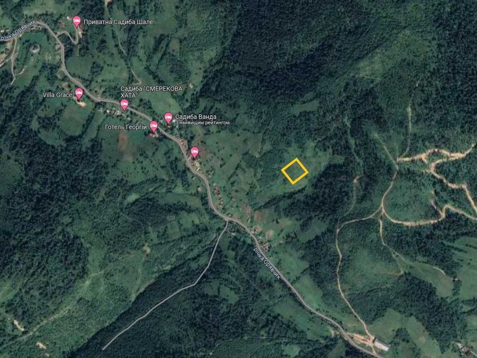 Продаж земельна ділянка 10.03 сот. вул. Розтока Перша  с. Орявчик