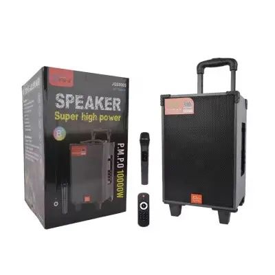 Караоке акустика Atlanfa-908 (SD,USB,AUX,FM, Bluetooth) пульт ДУ, микр