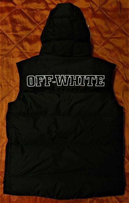 NOWA kamizelka OFF WHITE puchowa okazja nowy model 2022 XL