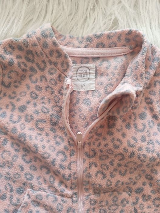 Polarowy pajacyk dla dziewczynki r 68