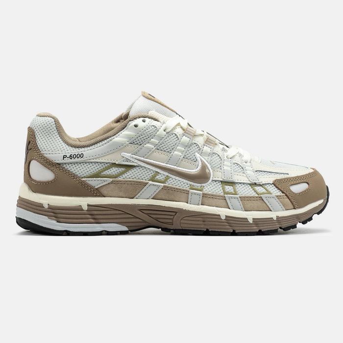 Nike P-6000 White/Brown | ТОП На Весну 2026 | Сітка | Літо |