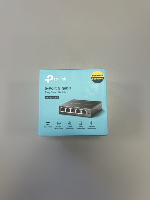 TP-Link TL-SG105E V5 | Switch Gigabit 5 Portas Easy Smart